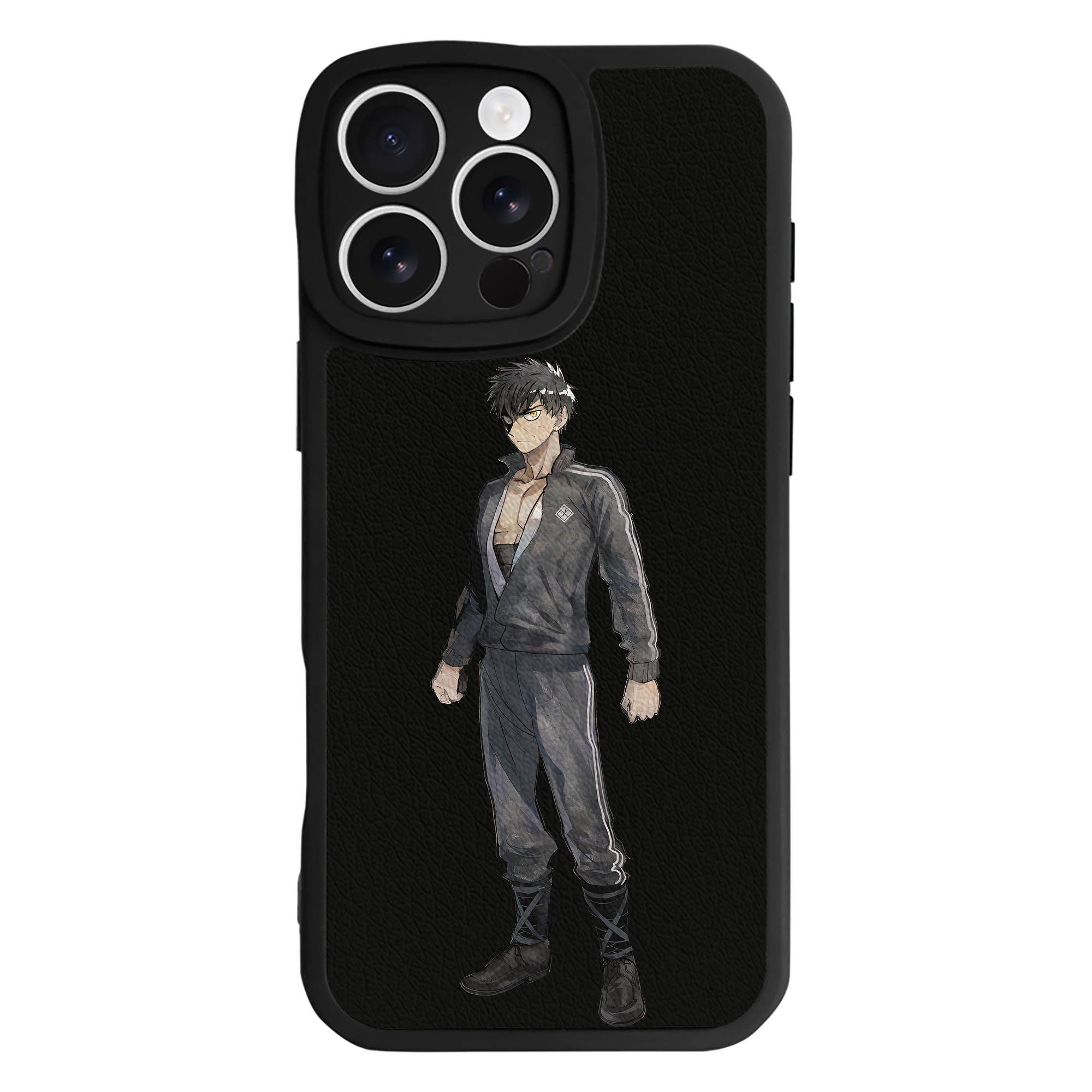 （画像用） 刀剣乱舞 Touken Ranbu 【iPhone 16シリーズ対応】シリコンスマホケース（レザー調） 材質：シリコン